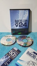 BobCad CAM V24 Cad Cam software discs Mill Lathe Art Nest Machine picture