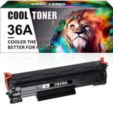 1PK CB436A 36A Black Toner Cartridge For HP LaserJet M1120 M1522 P1505 MFP picture