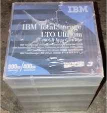 5 PACK NEW IBM TOTAL STORAGE LTO ULTRIUM 3 DATA CARTRIDGE 800GB/400GB TESTED picture