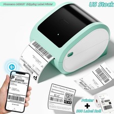 Phomemo D520BT Thermal Label Printer Bluetooth+530 Shipping Labels for eBay USPS picture