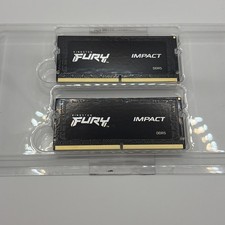 Kingston FURY 32GB (2x16GB) DDR5 5600MHz Laptop RAM SO-DIMM KF556S40IBK2-32 picture