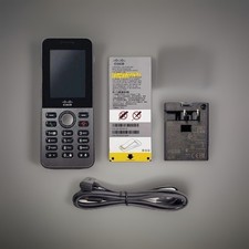 NEW Cisco CP-8821-K9 Wireless VoIP PHONE+BATTERY+CHARGER+CABLE  picture