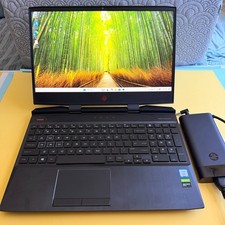 HP OMEN 15 Gaming Laptop i7-9750H GTX 1660 Ti 24GB RAM FHD + Charger picture
