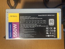 Antec BP550 80 Plus 550 Watt ATX Power Supply with nzxt case fan bundle picture
