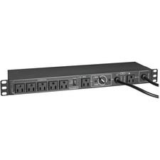 Tripp Lite by Eaton PDU 100-125V 12A Single-Phase Hot-Swap PDU with Manual Bypas picture