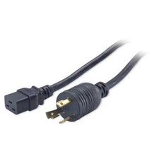 Apc Power Cord, L6-30P, SJT, 8 ft., Blk, 24A, 12/3 AP9896 Apc AP9896 picture