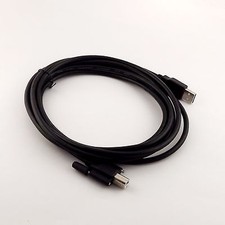 10x 10FT USB2.0 A Male to B Male Data Cable with Screw Printer Panel Mount Cable picture