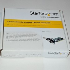 STARTECH PCI2S5550_LP 2-PORT PCI LOW PROFILE RS232 SERIAL CARD Expansion picture