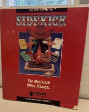 Borland Sidekick Manual desktop organizer 1984 - No Software included picture