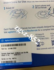 G3188-27501 Agilent Ferrule 0.25mm col 10/PK Brand New picture