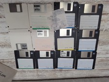 Vintage Lot Of (12) 3.5