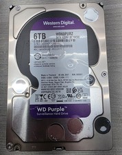 Western Digital WD Purple 6TB Hard Drive WD63PURZ Used picture