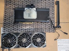MSI GeForce RTX 3090 24GB GDDR6X VENTUS 3X OC With Corsair XG7 RGB Waterblock picture