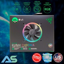 Razer Kunai Chroma 120mm 2200 RPM Max ARGB Led Hydraulic Case PWM Fan (1 Fan) picture