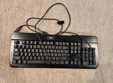 EagleTec KG010 Wired Keyboard - 104 Key Full Size Gaming / Office tested/works picture
