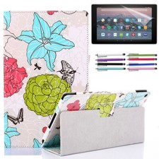 2022 Luxury PU Leather Folio Magnetic Case For Amazon Fire 7 Tablet  12th Gen picture