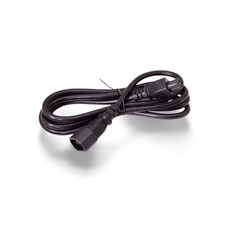 6ft IEC C14 to C5 18 3 SJT Power Cord - Black picture