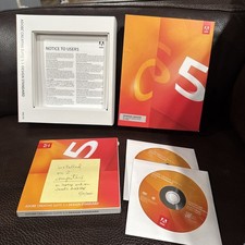 Adobe Creative Suite 5.5 CS5.5 Upgrade Version Mac OS X Full Retail DVD picture