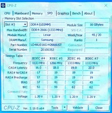 16GB LD4AU016G-H2666U Lexar / Samsung 1Rx8 PC4-2666V-UA3 UDIMM Desktop Memory picture