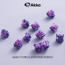 AKKO V3 Pro Lavender Purple Tactile Switches 5 Pin 40gf Dustproof 45pcs picture