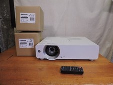 Panasonic PT-VW440U projector 4800 Lumen projector 2 spare lamps and the remote. picture