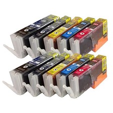 10 Pack PGI-250XL CLI-251XL Ink cartridge For Canon Pixma IP7220  iP8720 iX6820 picture