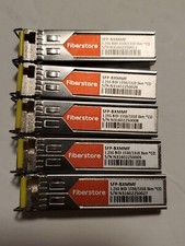 Fiberstore sfp-bxmmf 1.25g bidi 1550/1330 3km  * CO Tranceivers Lot of 5 picture