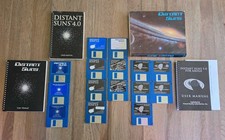 Vintage AMIGA Software - Distant Suns 3.0, 4.0, and 5.0, 15-Disk 3.5