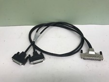 AMP HPDB 100 pin Male To Two DB25 female  3 feet cable , 750031-01 picture