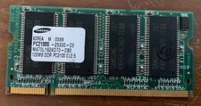 SAMSUNG PC2100S-25330 M470L1624DTO-CBO 128MB DDR PC2100 CL 2.5 SODIMM RAM Memory picture
