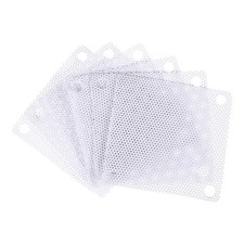 6PCS PC Dust Filter, 50x50mm PVC Computer Case Cooler Dustproof Mesh Cover Fa... picture
