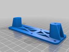 2x 3.5 HDD to 1x 5.25 ODD HP MicroServer Adapter 3D-Printed picture
