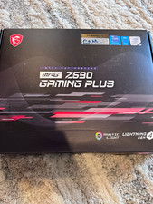 MSI MPG Z590 Gaming Plus ATX Intel LGA 1200 DDR4 Gaming Motherboard picture