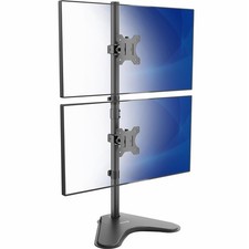 STANDV002L Vertical Stacked Dual Monitor Stand Base For Ultrawide 34 In picture