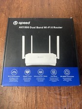 U-speed AX1500 Dual Band Wi-Fi 6 Router Gigabit Mesh MU-MIMO 4 Antenna Open Box picture