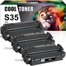 3 Pack Black S35 Toner Compatible for Canon Image Class D320 D340 D383 Printers picture