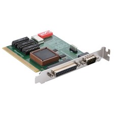 NEW ISA RS232 Serial & Parallel Port Expansion Card ISA COM1 COM2 LPT PC Adapter picture