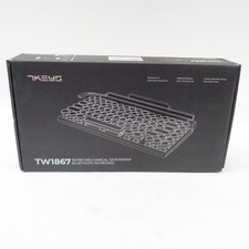 7KEYS TW1867 Retro Mechanical Typewriter Keyboard – Wireless Bluetooth 5.0 - O picture