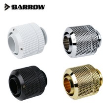 2 PCS BARROW Water Cooling Compression Fitting ID: 3/8 9.5mm x OD :1/2 12.7mm picture