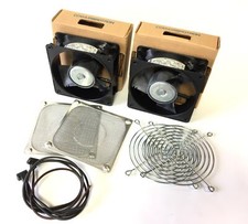 Lot of 2 Comair Rotron MD12B2 Muffin XL DC Fan 119.13 x 119.13mm 12VDC 0.5A 6W picture