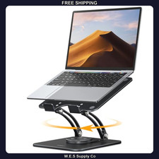Nulaxy 360° Rotating Ergonomic Laptop Stand Foldable 22lb Capacity picture