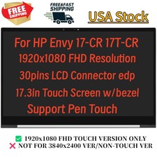 N13553-001 For HP Envy 17-CR0503SA 17-CR0797NR LCD Touch Screen Assembly w/Bezel picture