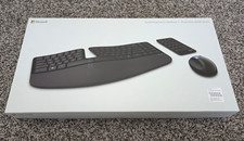Microsoft Sculpt Ergonomic Desktop Wireless Keyboard & Mouse, Black, L5V-00002 picture
