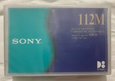 Sony D8 D-Eight Data 8mm Tape/Cartridge 5GB 112, QG112M Factory Sealed Fast Ship picture