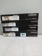 Lexmark C950X2KG C950X2YG C950X2CG C950X2MG Extra High Yield Toner Cartridge Set picture