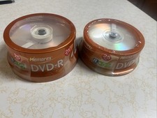Lot 2 Memorex DVD-R 8x With 4.7GB Compatible Blank Discs 25 Pack -50 Total @2C12 picture