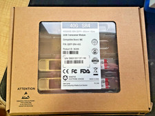 Lot of 2 Fiberstore QSFP-SR4-40G 40GBASE-SR4 QSFP+ 850nm MPO DOM Transceivers ME picture