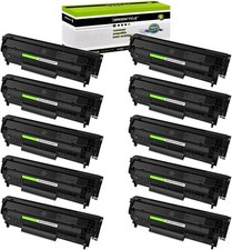 GREENCYCLE Q2612A 12A Toner Fits for HP LaserJet 3050 3055 1015 1020 1022n lot picture