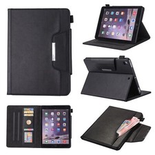Smart Pocket Wallet Stand Case Cover for iPad 5 /6th/7th/8th/9th/10th Generation picture
