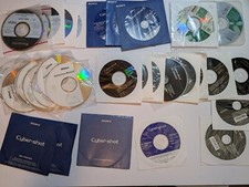 Lot of 35 Compact Camera Software Discs CD's Nikon Panasonic Sony Fujifilm picture